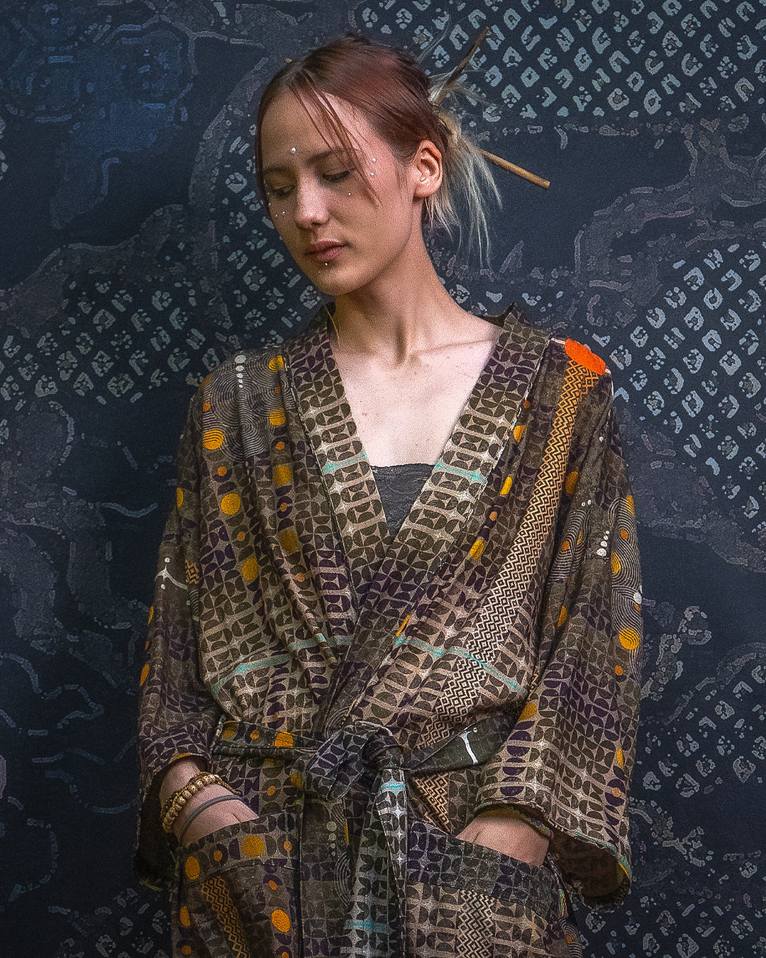 Classic Kimono / Chinese Silk - Raw Slub KINGCACAO